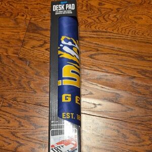 Blue and Yellow Desk Pad